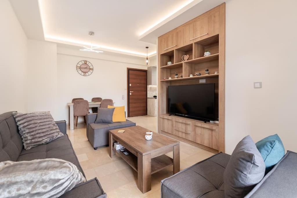 Comfy Flat Near Edem Beach By Atheniankeys Eksteriør billede